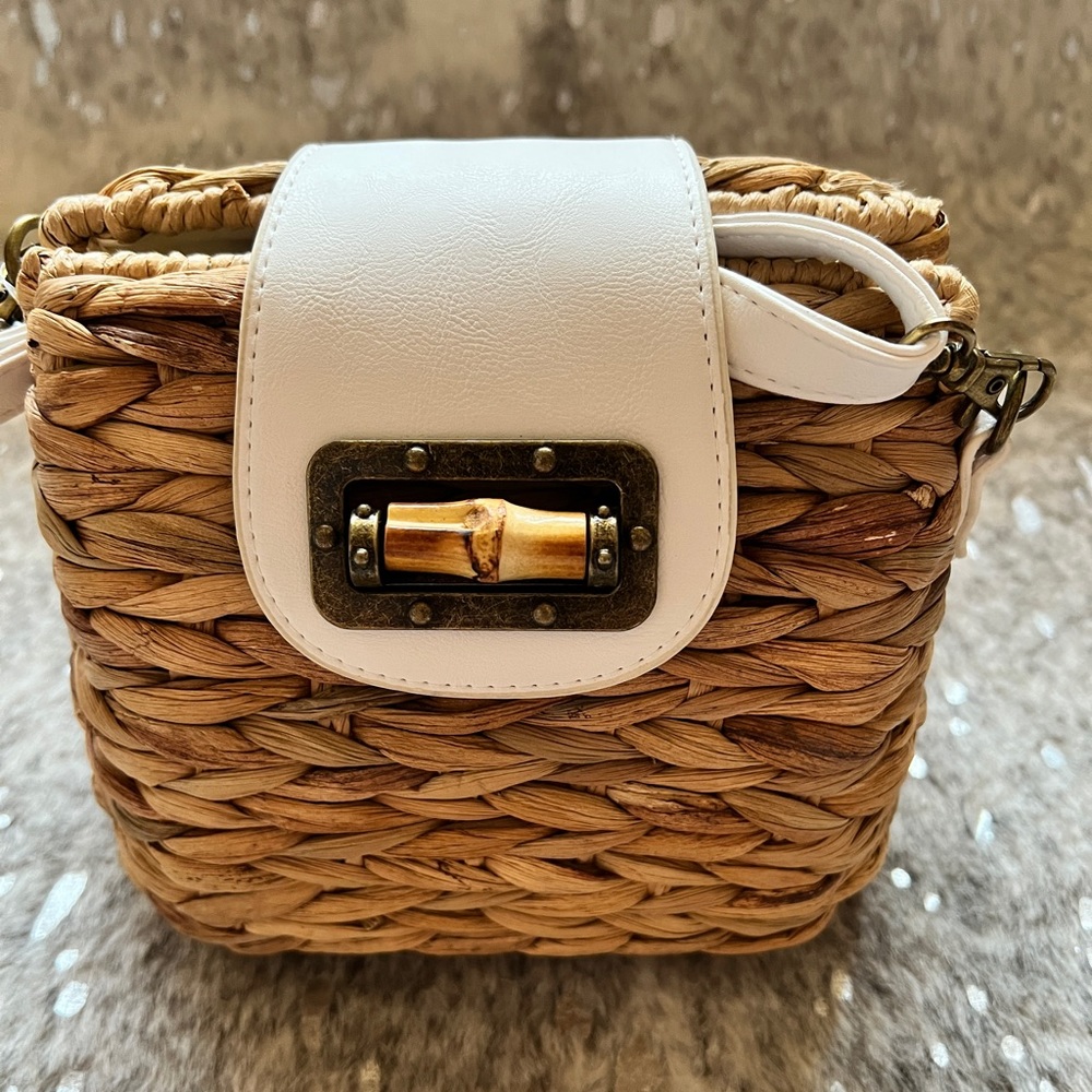 Bamboo handbag.